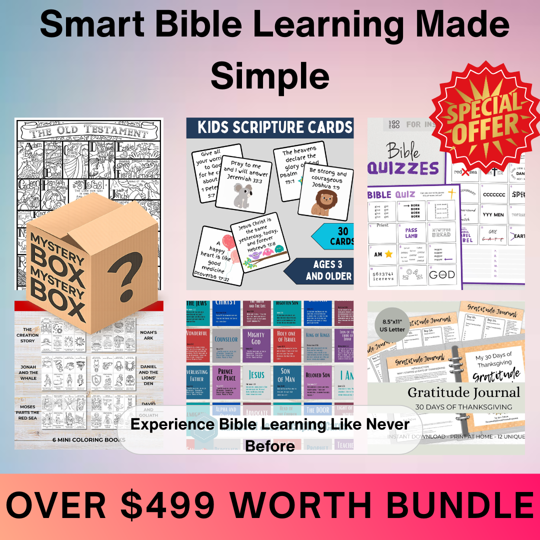 5000+ ULTIMATE  BIBLE  ACTIVITY BUNDLE